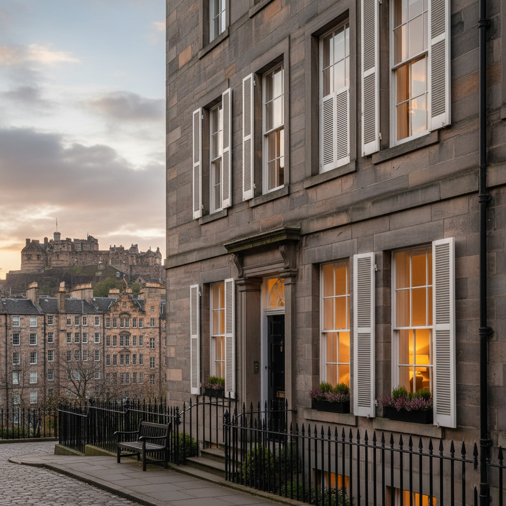 How Plantation Shutters Can Add Value to Your Edinburgh Property