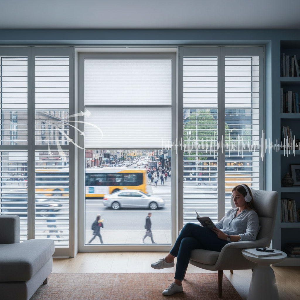 Can Blinds and Shutters Help Reduce Outside Noise in Busy Edinburgh Streets?
