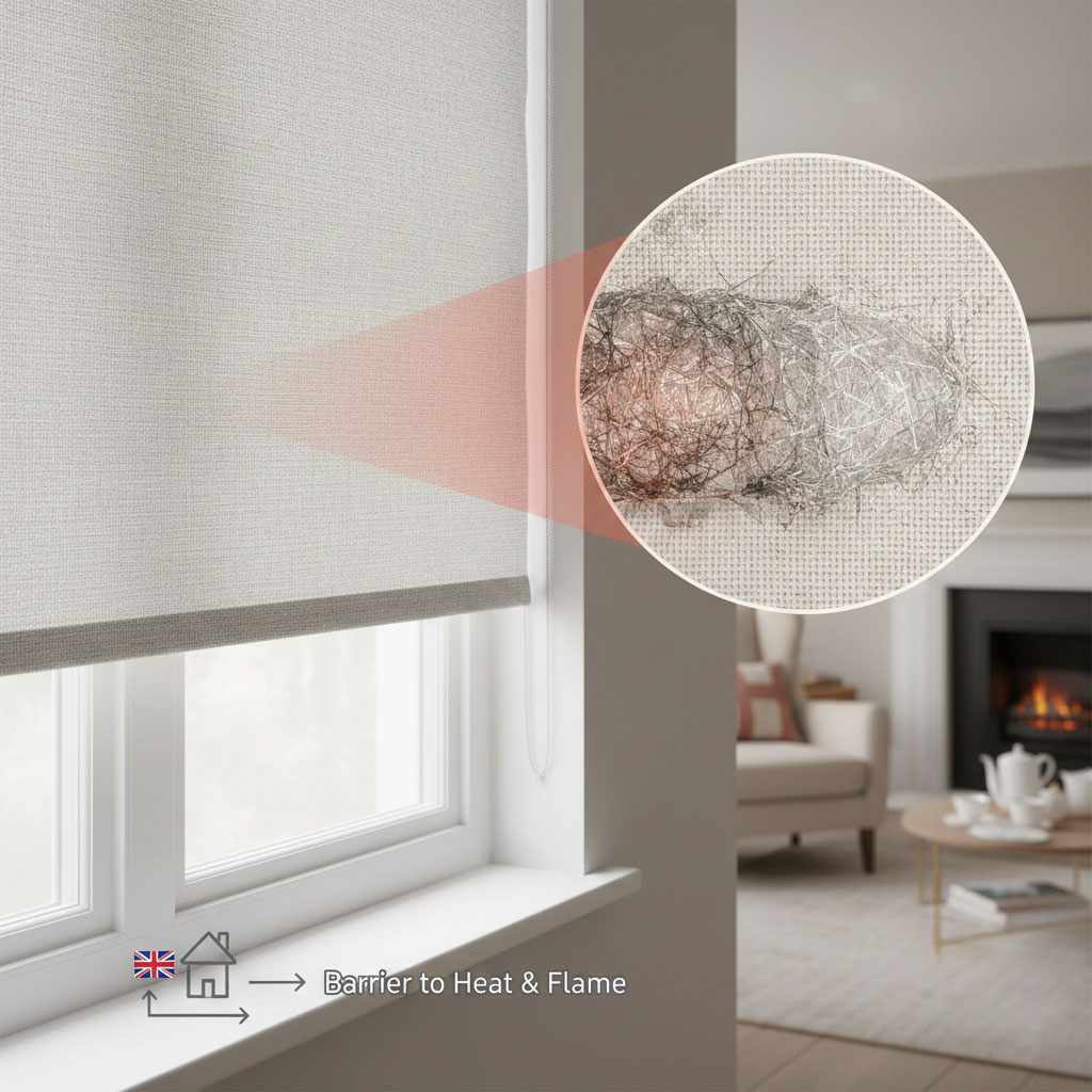 How Do Fire-Retardant Blinds Work, and Are They Necessary for UK Homes?